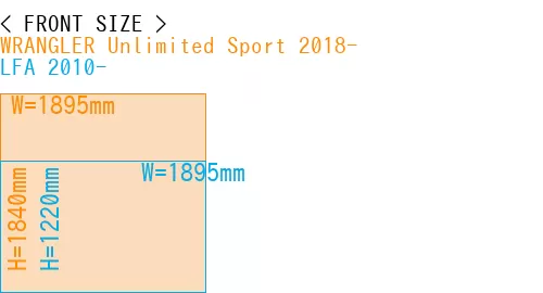 #WRANGLER Unlimited Sport 2018- + LFA 2010-